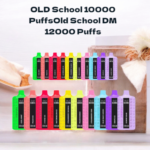 Old School DM 12000 Puffs Mesh Coil Einweg-E-Zigarette