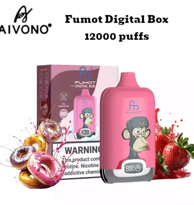 RandM Fumot Digital Box 12000 Puffs langanhaltenden Dampfgenuss