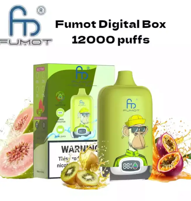 RandM Fumot Digital Box 12000 Puffs langanhaltenden Dampfgenuss