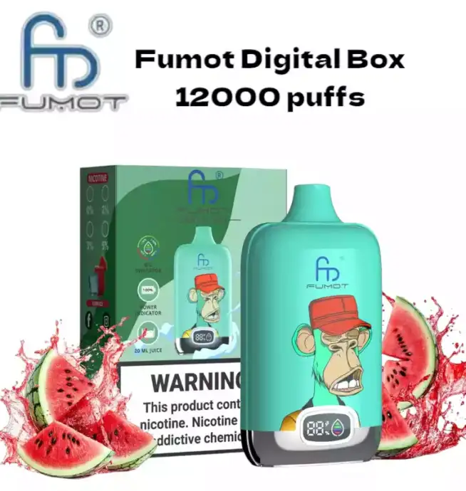 RandM Fumot Digital Box 12000 Puffs langanhaltenden Dampfgenuss