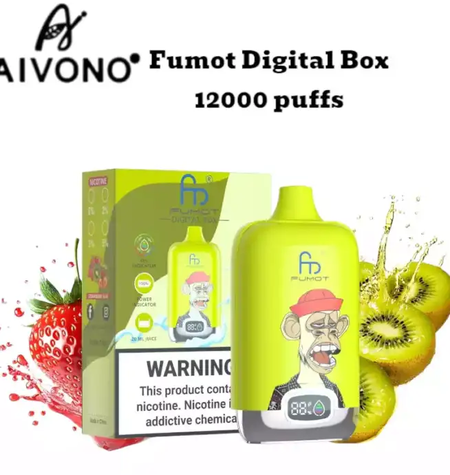 RandM Fumot Digital Box 12000 Puffs langanhaltenden Dampfgenuss