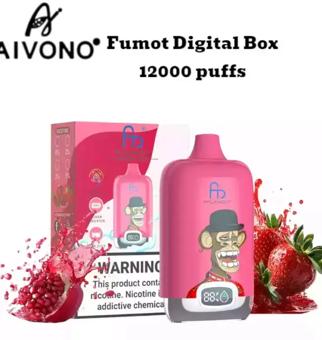 RandM Fumot Digital Box 12000 Puffs langanhaltenden Dampfgenuss