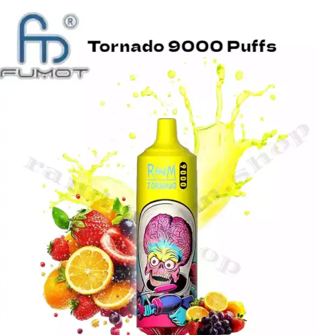 RandM Tornado 9000 Pro Langlebiges Dampfen