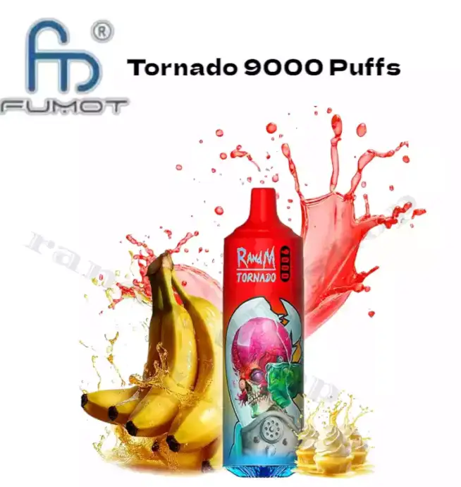 RandM Tornado 9000 Pro Langlebiges Dampfen