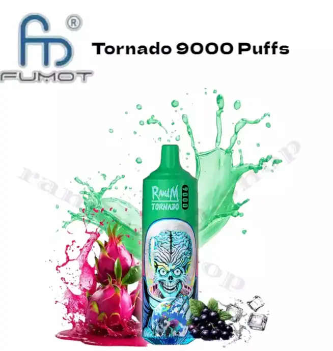 RandM Tornado 9000 Pro Langlebiges Dampfen