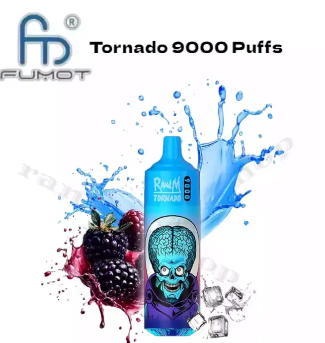 RandM Tornado 9000 Pro Langlebiges Dampfen