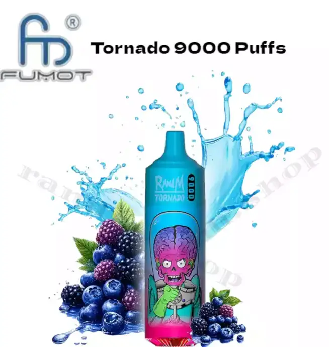 RandM Tornado 9000 Pro Langlebiges Dampfen