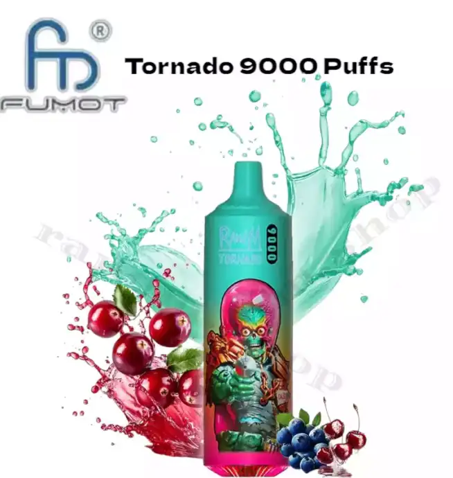 RandM Tornado 9000 Pro Langlebiges Dampfen