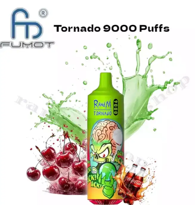 RandM Tornado 9000 Pro Langlebiges Dampfen