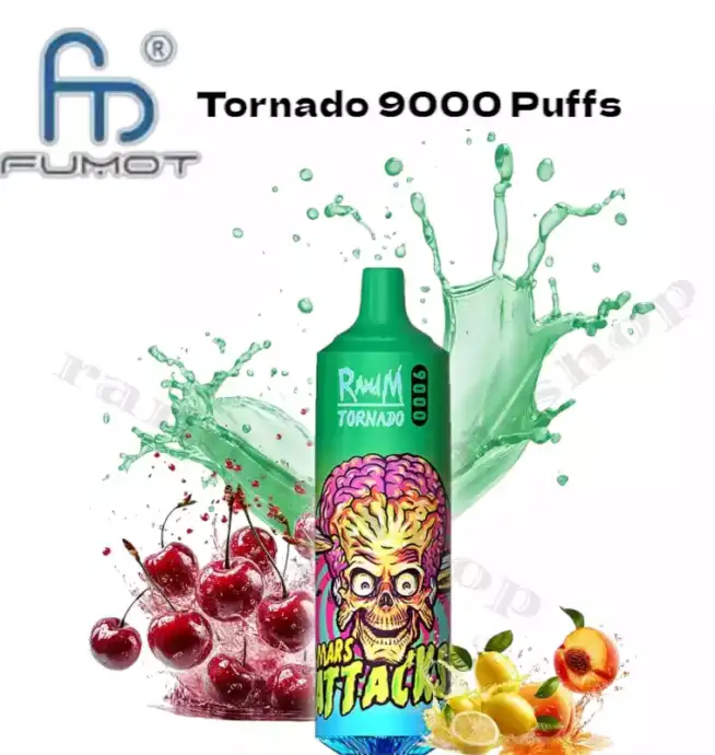 RandM Tornado 9000 Pro Langlebiges Dampfen