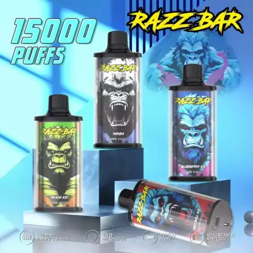 Razz Bar 15000 Puffs – Langanhaltender Dampfgenuss