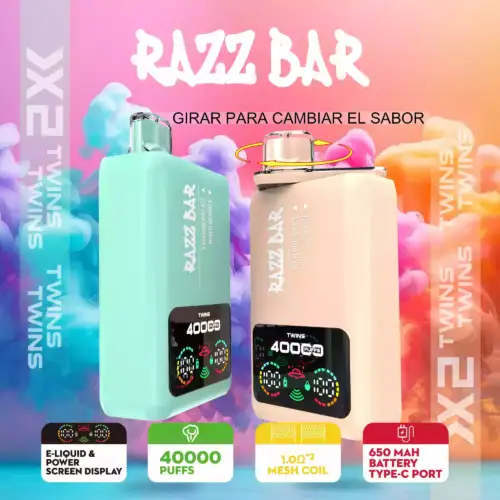 Razz Bar 40000 Züge Mesh Coil Einweg-E-Zigarette