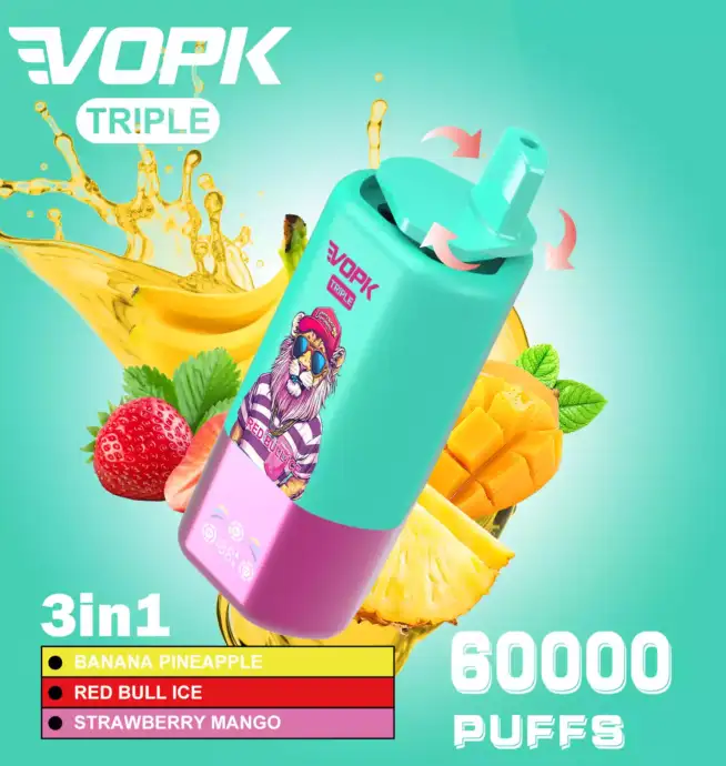 Sfog VOPK TRIPE 60000 PUFFS Einweg-Vape