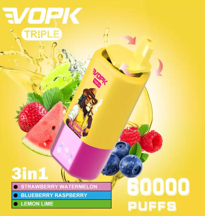 Sfog VOPK TRIPE 60000 PUFFS Einweg-Vape