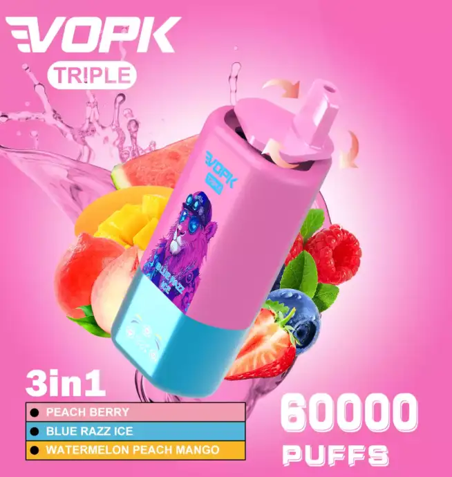 Sfog VOPK TRIPE 60000 PUFFS Einweg-Vape