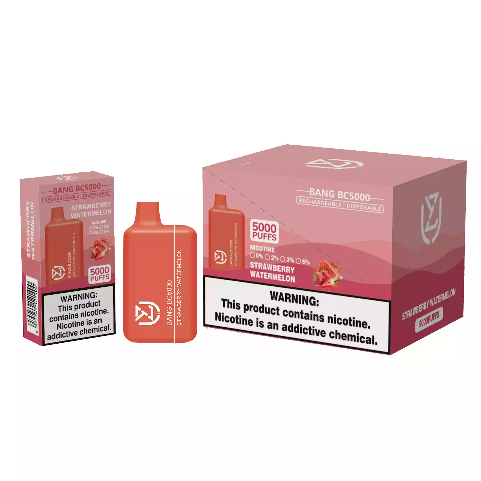 UZY Bang BC 5000 Puffs Langanhaltender Dampfgenuss