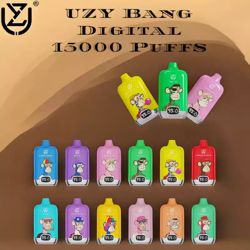 UZY Bang Digital 15000 Puffs – Langanhaltender Dampfgenuss