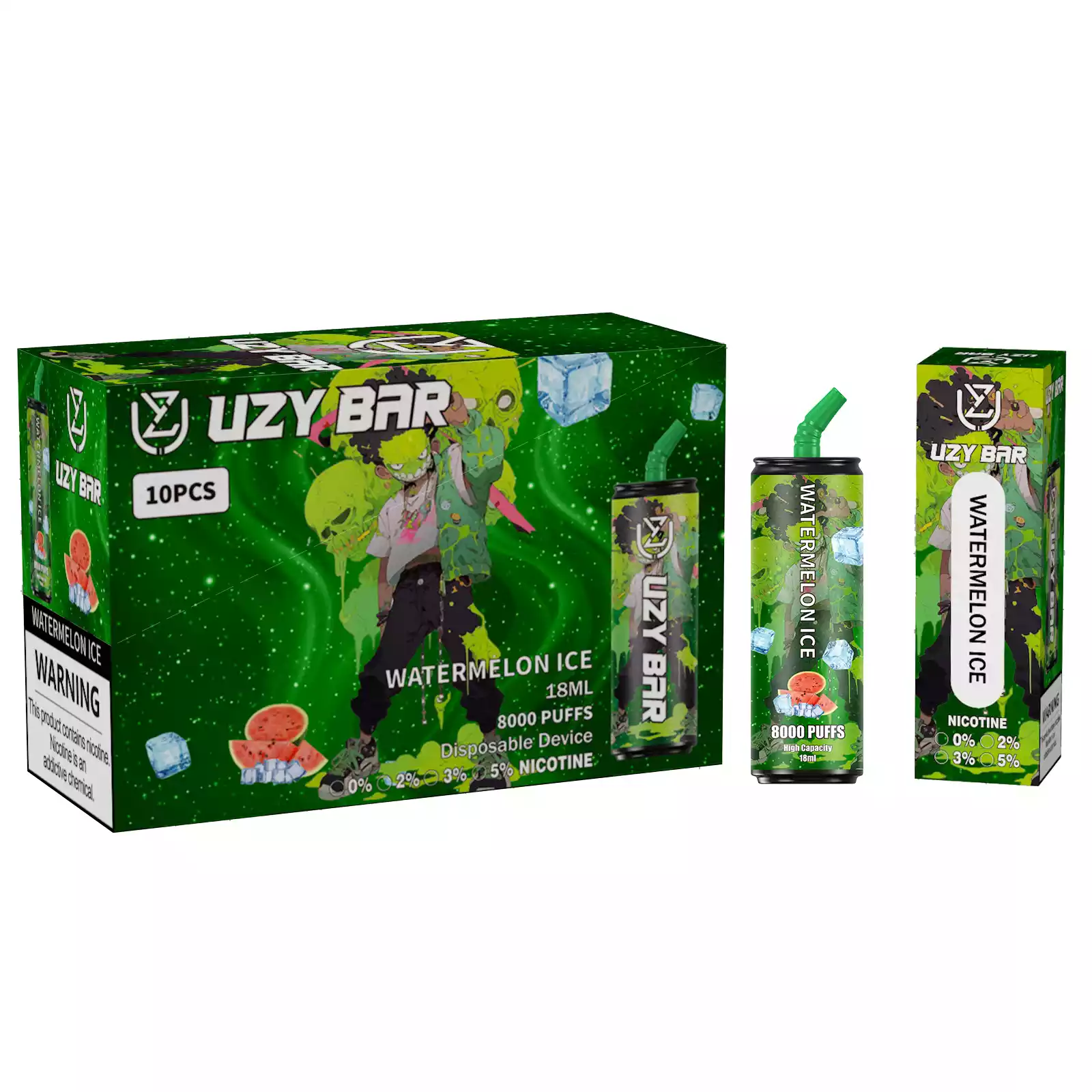 UZY Bar 8000 Puffs – Die perfekte Wahl für