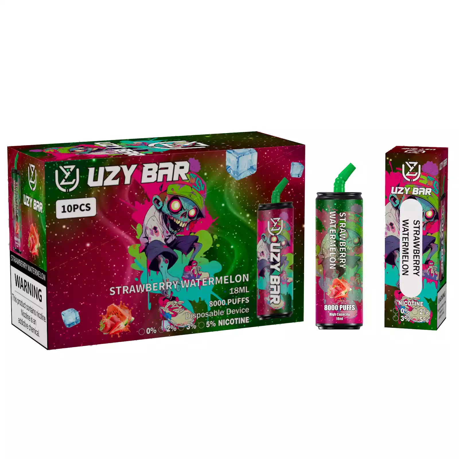 UZY Bar 8000 Puffs – Die perfekte Wahl für