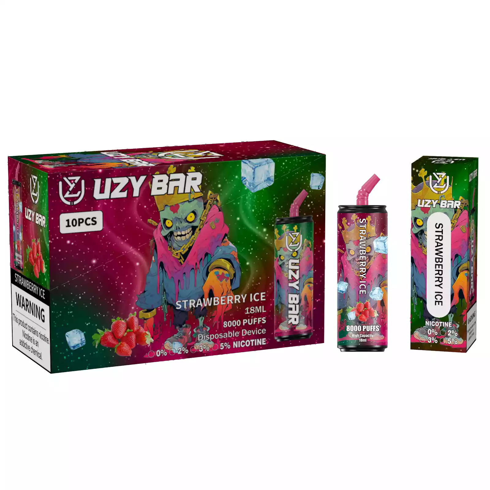 UZY Bar 8000 Puffs – Die perfekte Wahl für