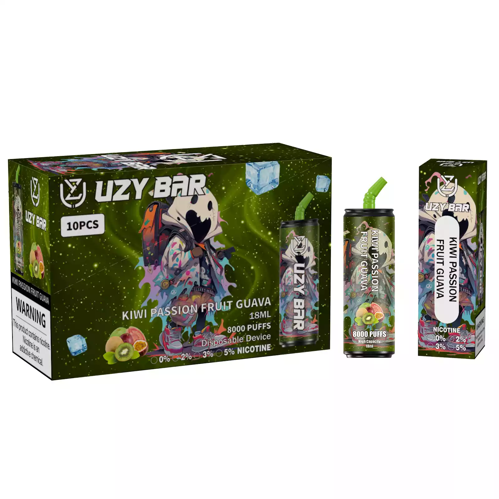 UZY Bar 8000 Puffs – Die perfekte Wahl für