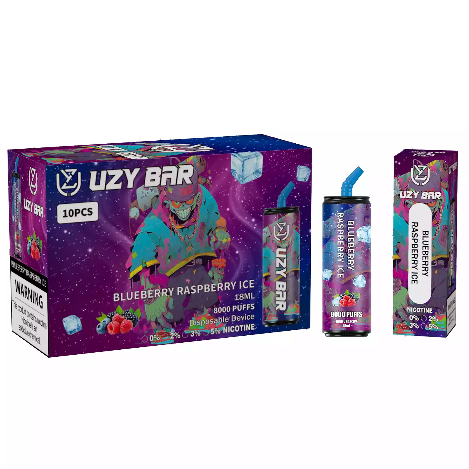UZY Bar 8000 Puffs – Die perfekte Wahl für