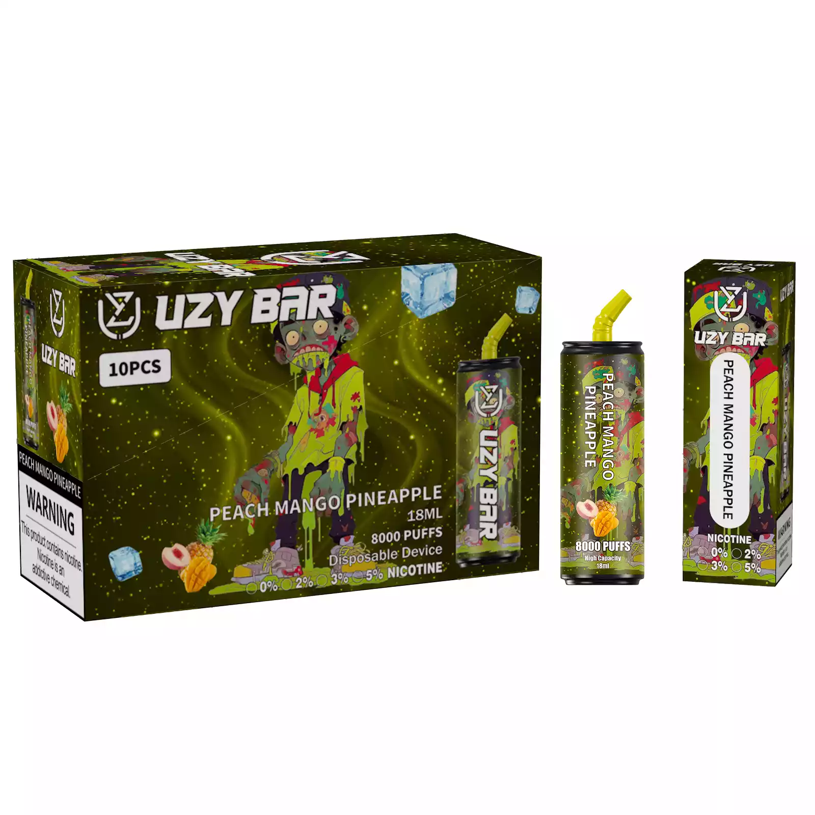 UZY Bar 8000 Puffs – Die perfekte Wahl für