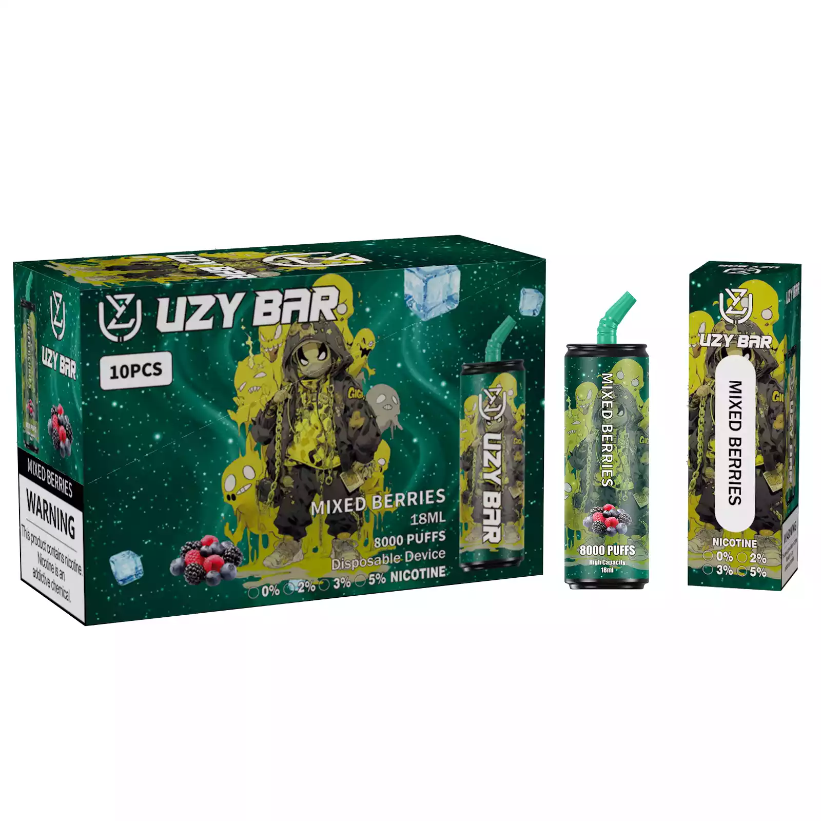 UZY Bar 8000 Puffs – Die perfekte Wahl für