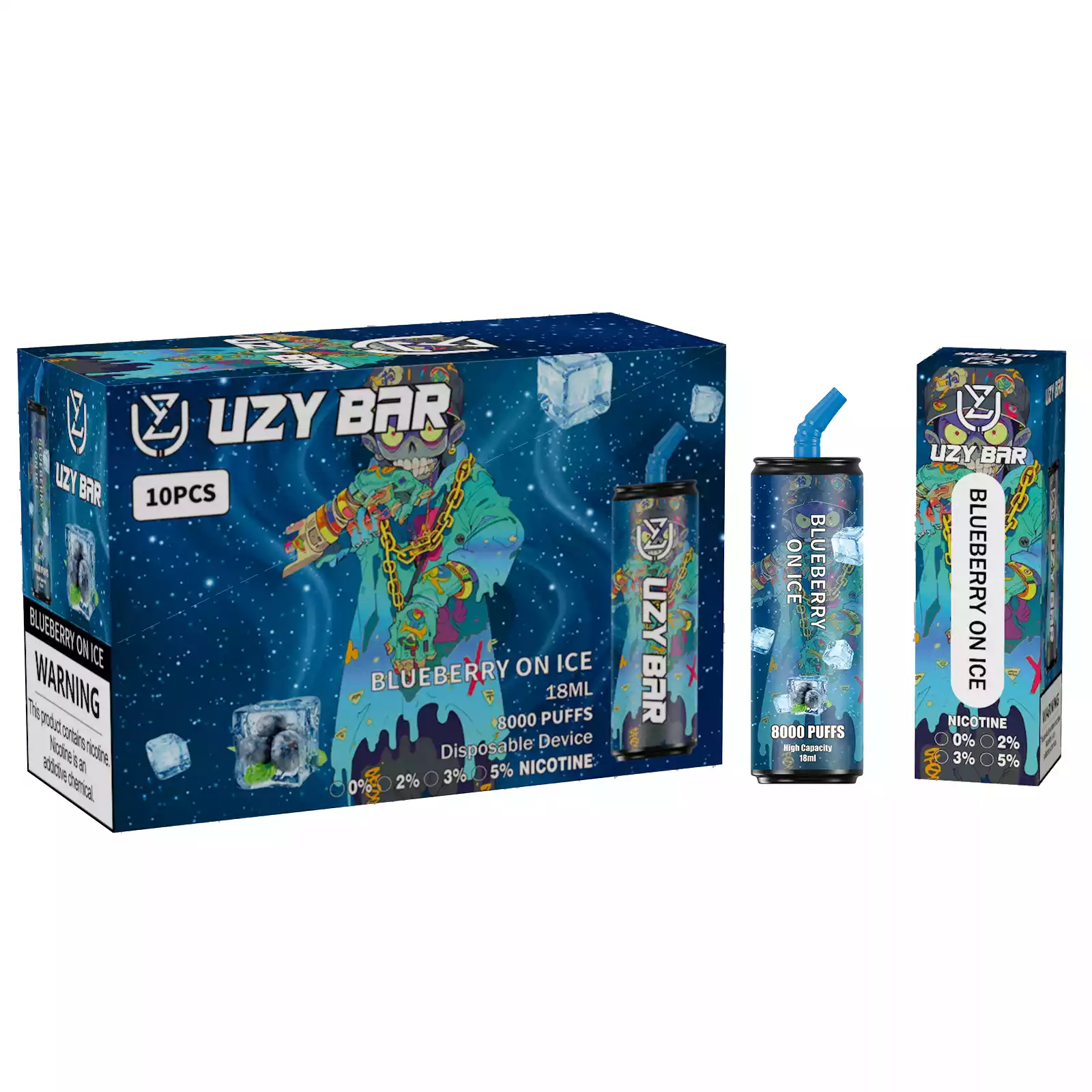 UZY Bar 8000 Puffs – Die perfekte Wahl für