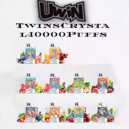 Uwin Twins Crystal 40000 Puffs – Langanhaltendes Dampfen