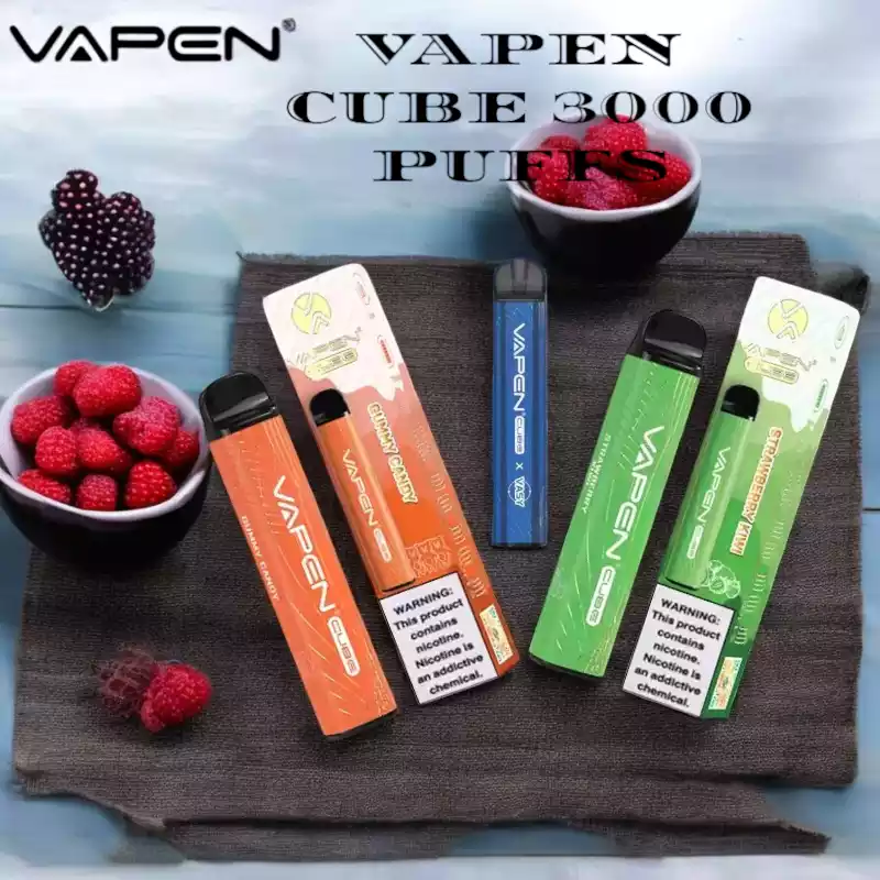 VAPEN CUBE 3000 Puffs – Lang anhaltendes Dampfen