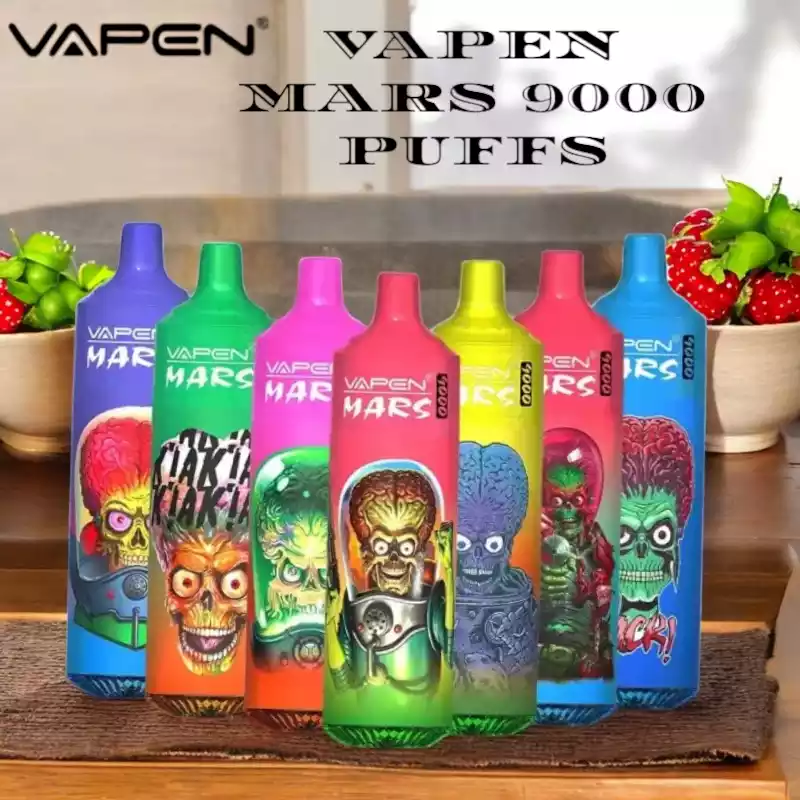 VAPEN MARS 9000 PUFFS Perfekt für Jeden Dampfer