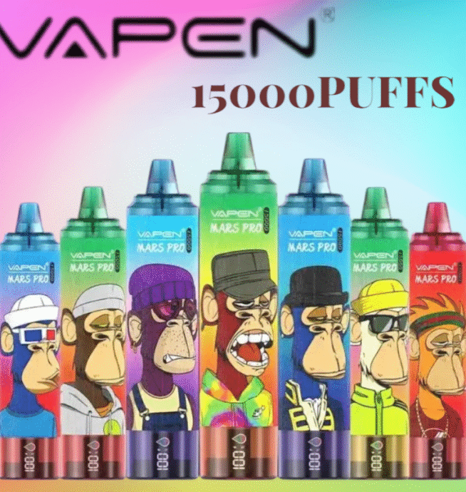 VAPEN MRS PRO15000 PUFFS & 12 intensive Sorten