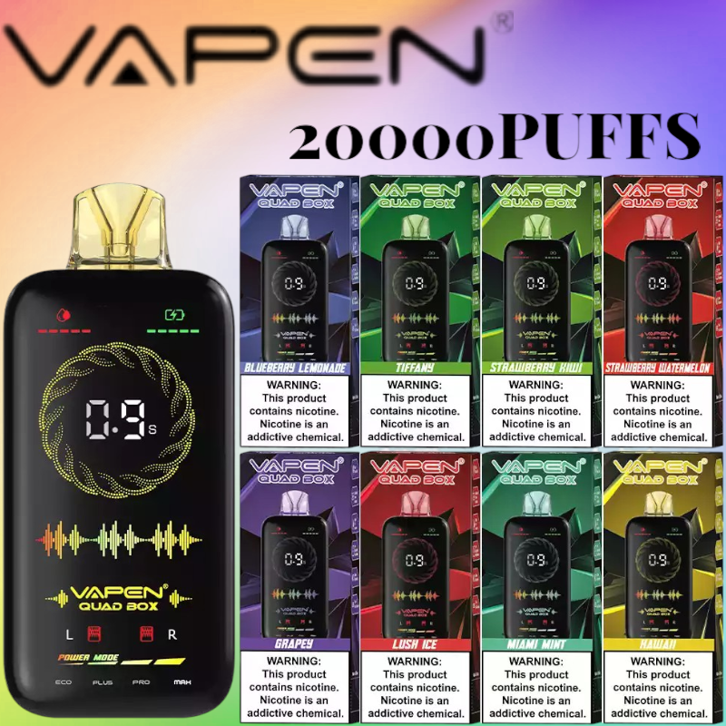 elfbar elfa master akku VAPEN QUAD BOX 20000 PUFFS – Intelligente Einweg-Vape