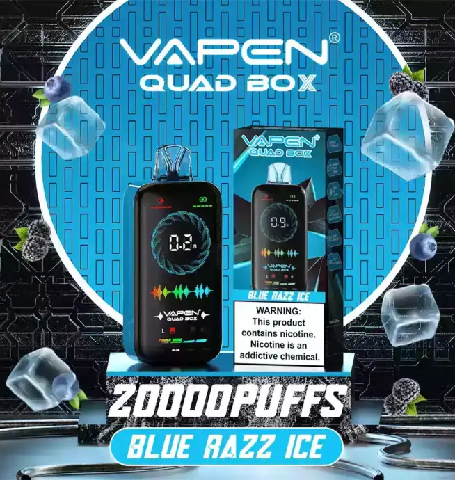 VAPEN QUAD BOX 20000 PUFFS – Intelligente Einweg-Vape