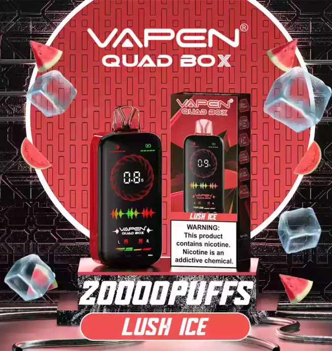 VAPEN QUAD BOX 20000 PUFFS – Intelligente Einweg-Vape
