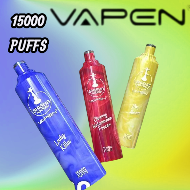 VAPEN SHISHA HOOKAH 15000 PUFFS Shisha-Gefühl in Vape