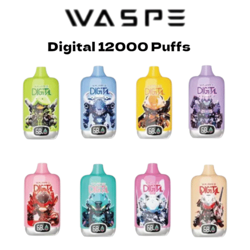 VAPME Digital 12000 Puffs – Lang anhaltendes Dampfen