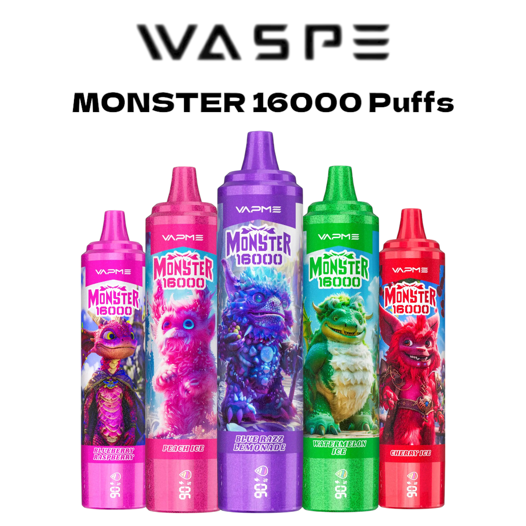VAPME MONSTER 16000 Puffs – Lang anhaltender Dampfgenuss