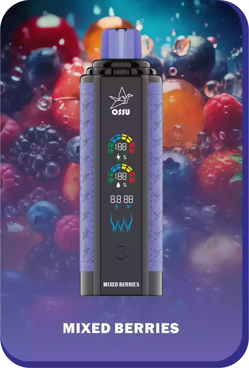 VASY OSSU 30000 Puffs mit Display & Airflow Einweg-E-Zigarette