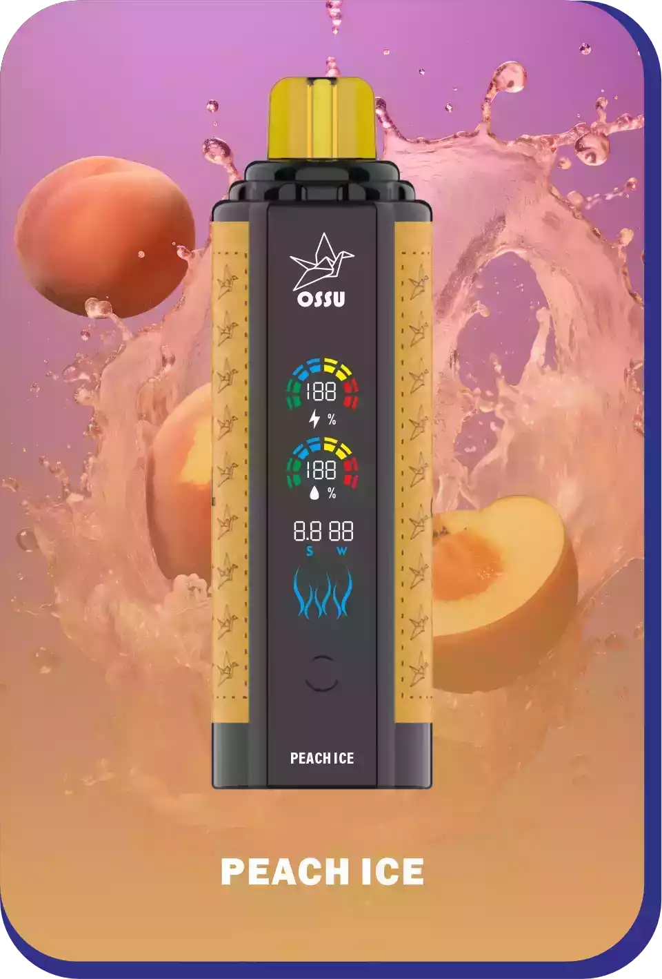 VASY OSSU 30000 Puffs mit Display & Airflow Einweg-E-Zigarette