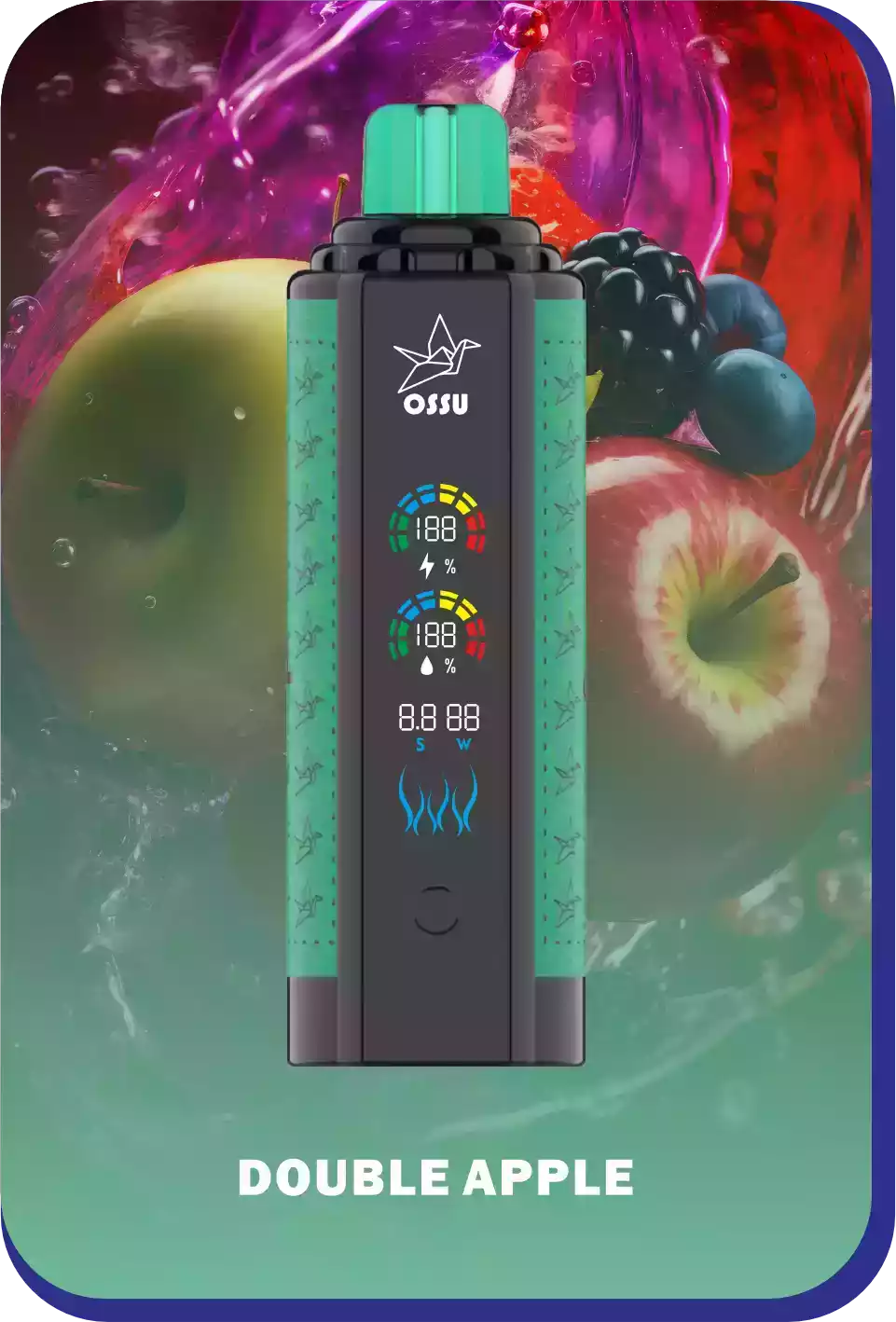 VASY OSSU 30000 Puffs mit Display & Airflow Einweg-E-Zigarette