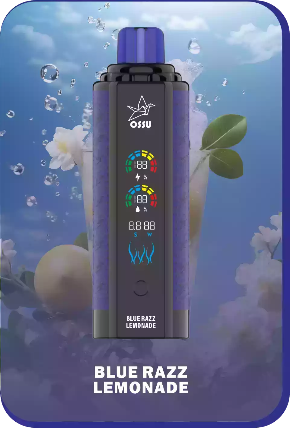 VASY OSSU 30000 Puffs mit Display & Airflow Einweg-E-Zigarette