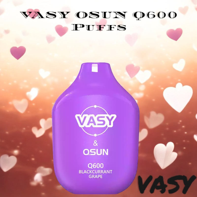 VASY OSUN Q600 Puffs Kompakte Vape mit Mesh Coil