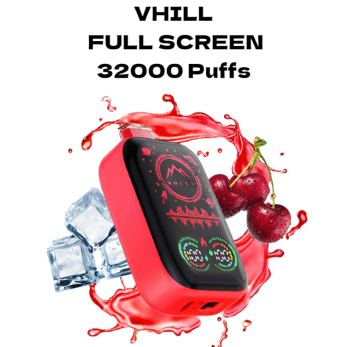 VHILL FULL SCREEN 32000 Puffs – Langanhaltendes Dampfen