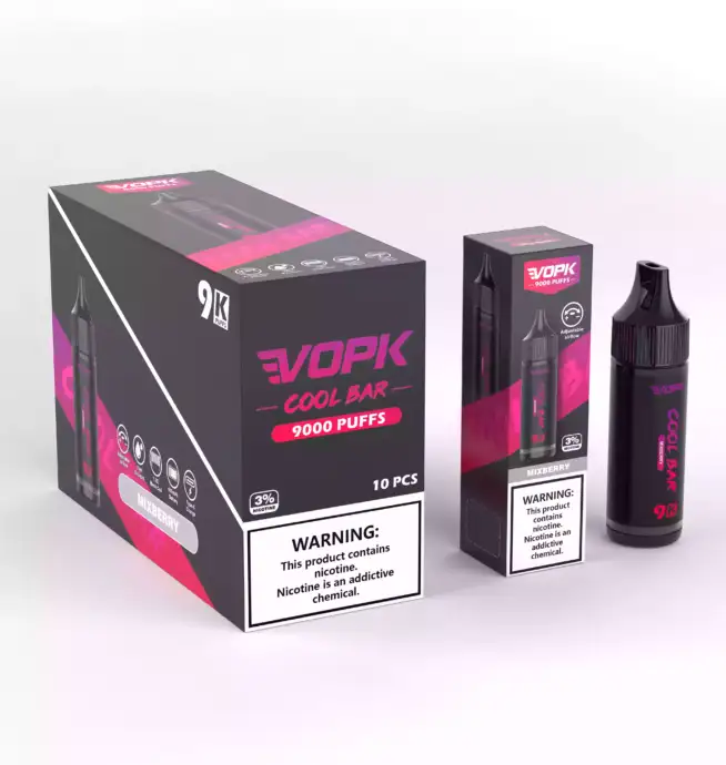 VOPK COOL BAR 9000 Puffs – Mesh Coil Vape