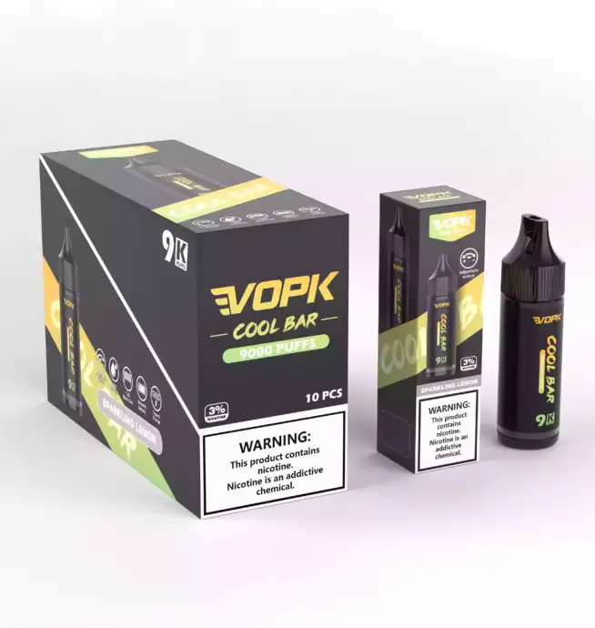 VOPK COOL BAR 9000 Puffs – Mesh Coil Vape