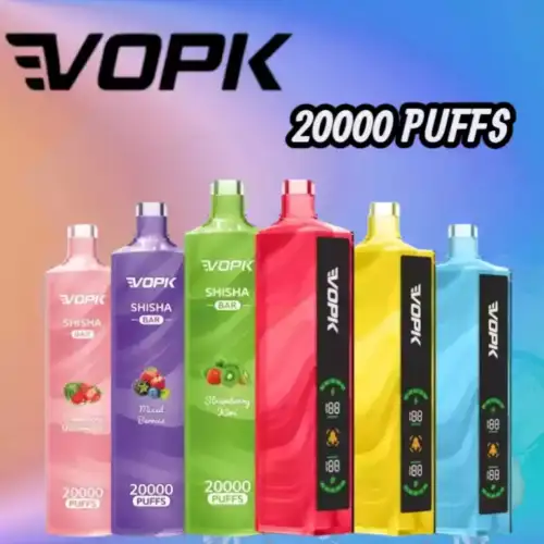 VOPK Shisha BAR 20000 Puffs – Kraftvoll & smart dampfen