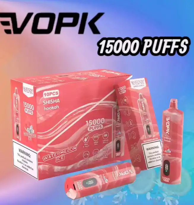 VOPK Shisha Hookah 15000 Puffs – Premium DTL Vape