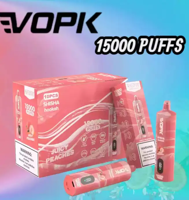 VOPK Shisha Hookah 15000 Puffs – Premium DTL Vape